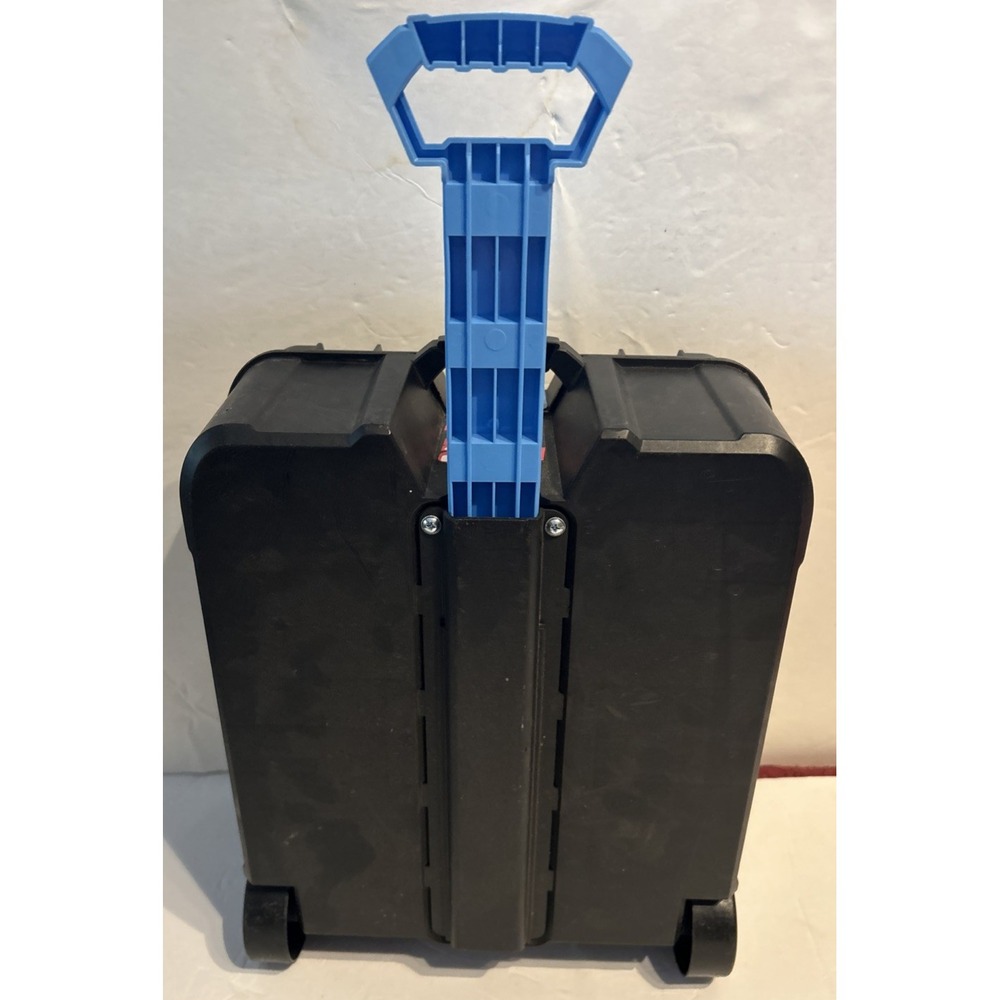 Hot wheels carrying case‎ 110 car capacity telescope handle & wheels USA 1/64 - Picture 3 of 8